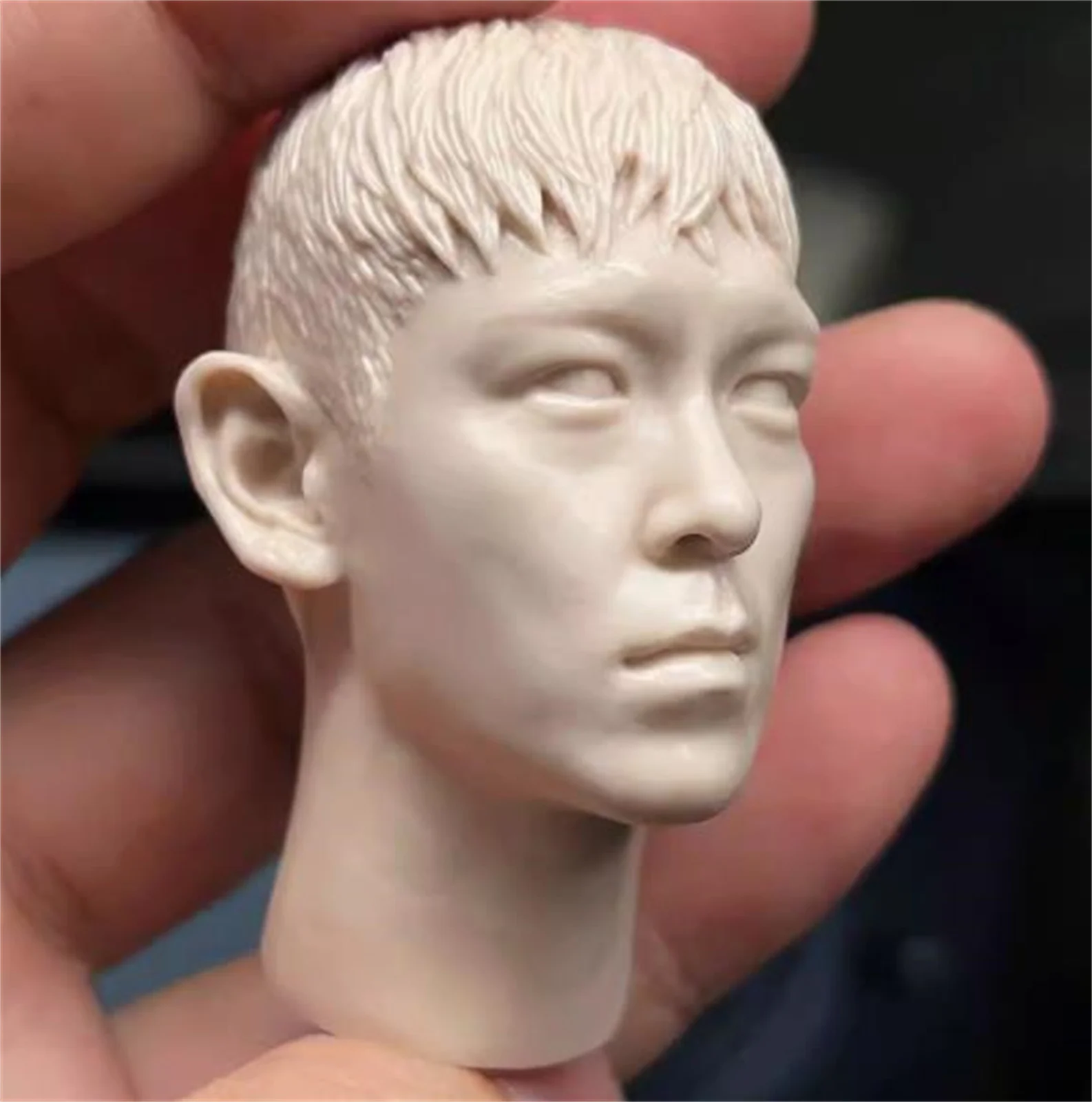 หัวตุ๊กตาชายขนาด 1/6 แบบแกะสลัก  ประเทศเกาหลีใต้  เอเชีย  แบบสั่งทำพิเศษ สำหรับฟิกเกอร์แอคชั่นขนาด 12 นิ้ว