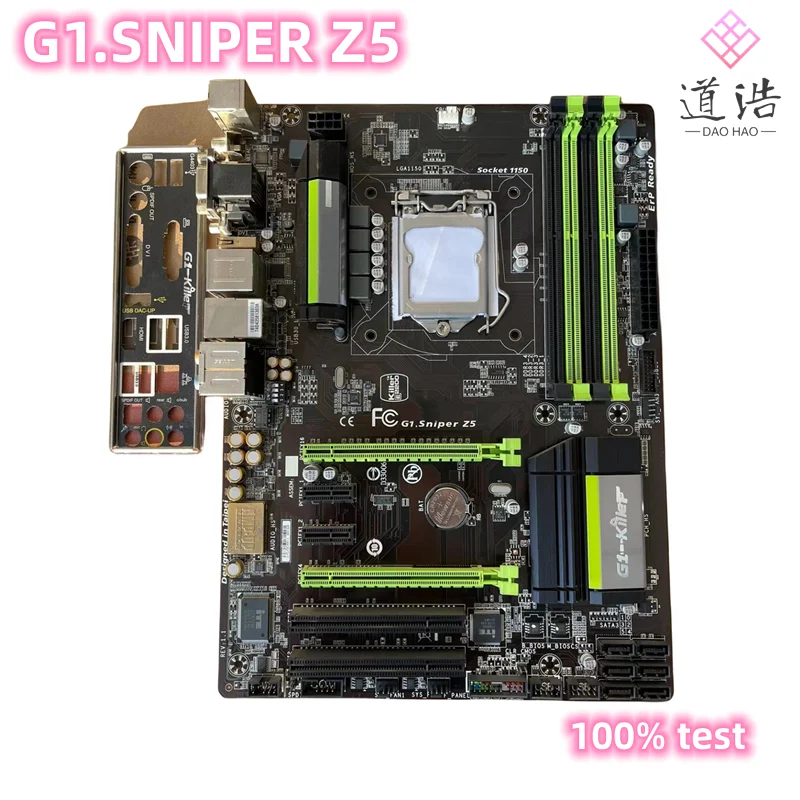 

For G1.SNIPER Z5 Motherboard 32GB PCI-E3.0 USB2.0 USB3.0 LGA 1150 DDR3 ATX Z87 Mainboard 100% Tested Fully Work