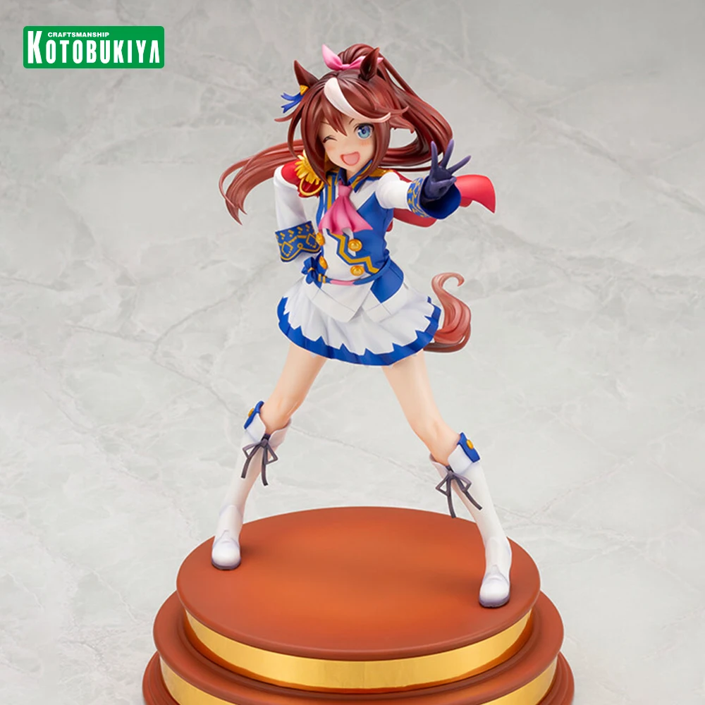 

In Stock Original Kotobukiya Umamusume: Pretty Derby - Toukai Teiou - 1/7 - Dreams Are To Be Carried Anime Figure Action Figure