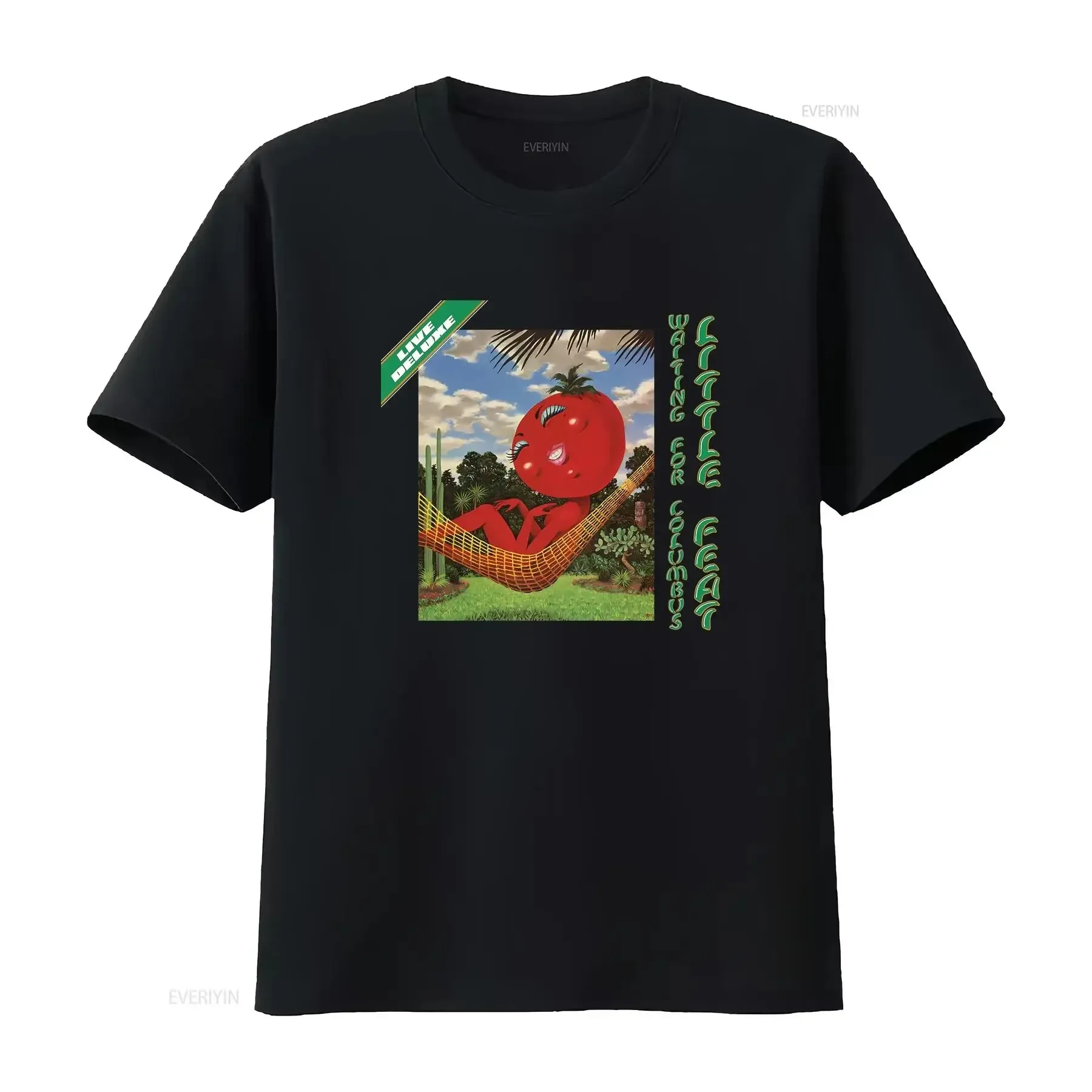 

Little Feat Waiting For Columbus T Shirt vintage Washed streetwear Soft Top For Everyday Wear Stretched homme Slightly