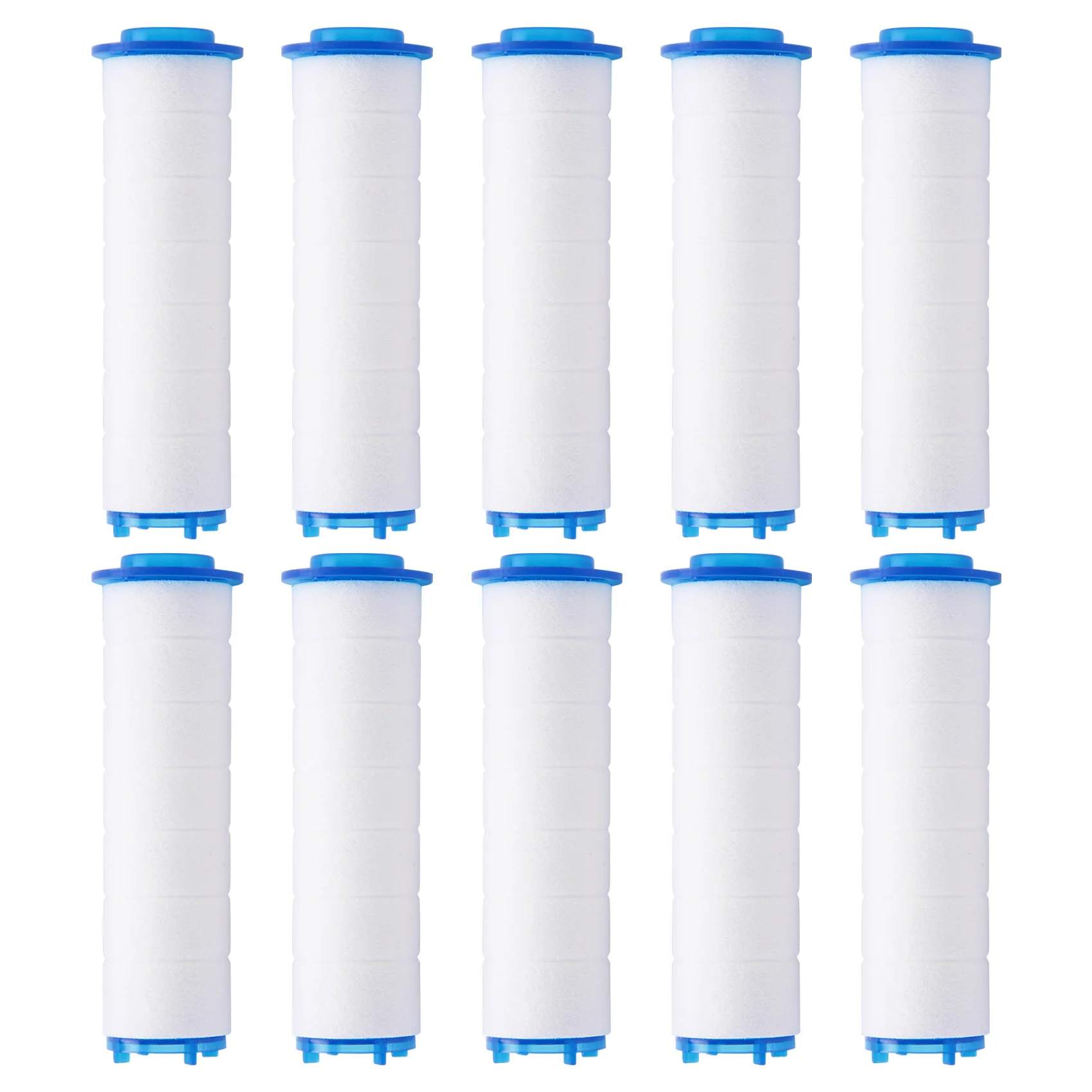 10Pcs Replacement Shower Filter for Hard Water - High Output Shower Water Filter to Remove Chlorine and Fluoride