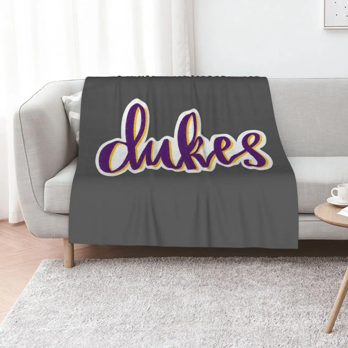 

Dukes Retro Calligraphy Throw Blanket Decorative Beds Personalized Gift manga Blankets For Baby Blankets