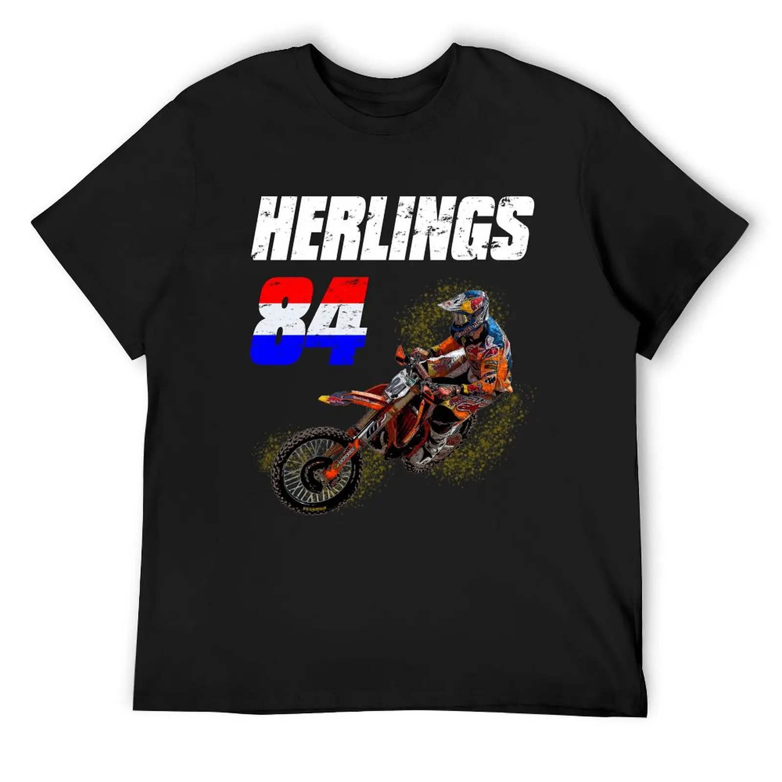 Jeffrey Herlings World Champion #84 Motocross Champion The Bullet Gift Design T-Shirt Luxury man shirts graphic tees men tshirt