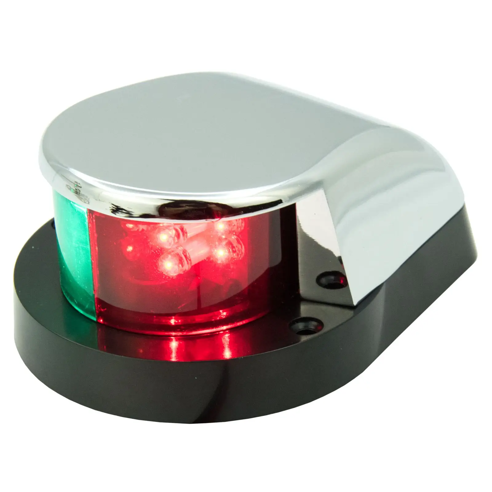 Boat LED Navigation Light Bi Color Marine Bow Light Red Green 12V Waterproof