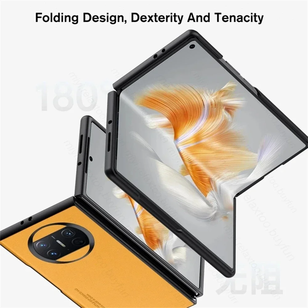 For Huawei Mate X5 Case Premium PU Leather Phone  for Huawei Mate X5 Shockproof Bumper TPU Soft Mate X5 Shell
