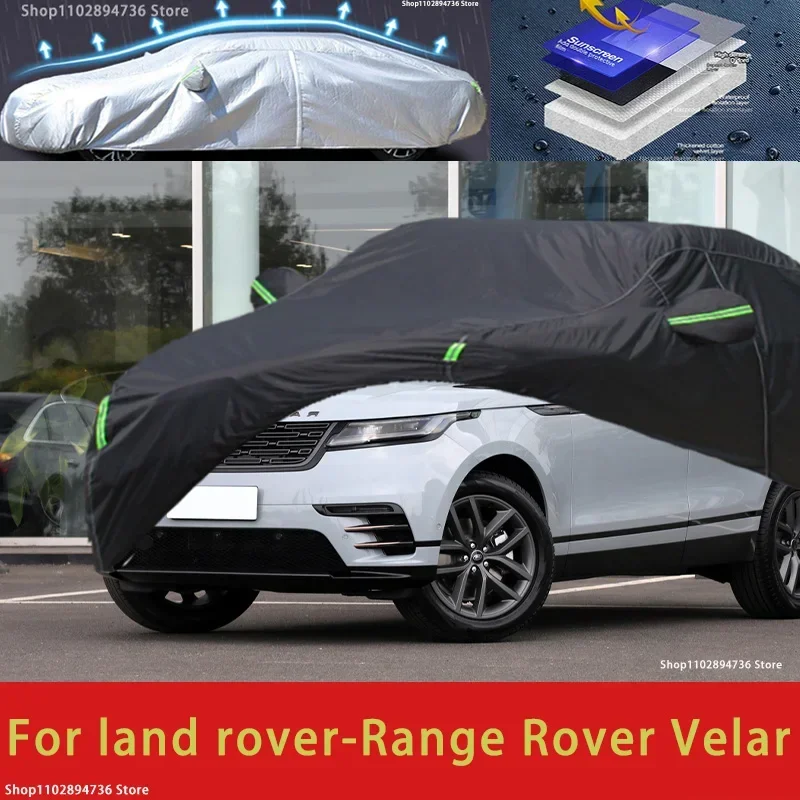 For Land rover Range Rover Velar Outdoor Protection Full Car Covers Snow Cover Sunshade Waterproof Dustproof Exterior car cover