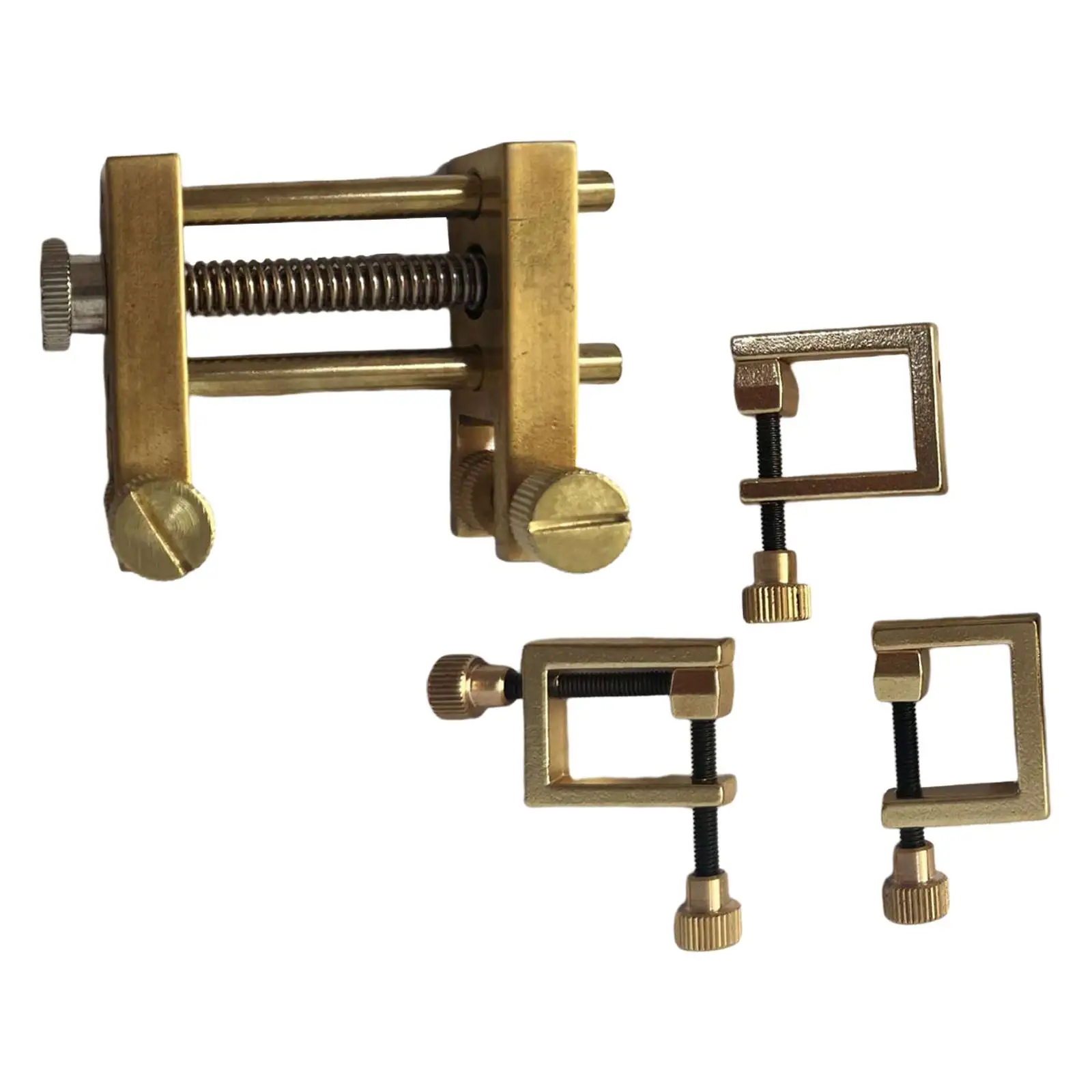 

Precision Violin Side Clamp Brass Repair Tool Set Luthier Guitar Fret Maintenance for String Instruments