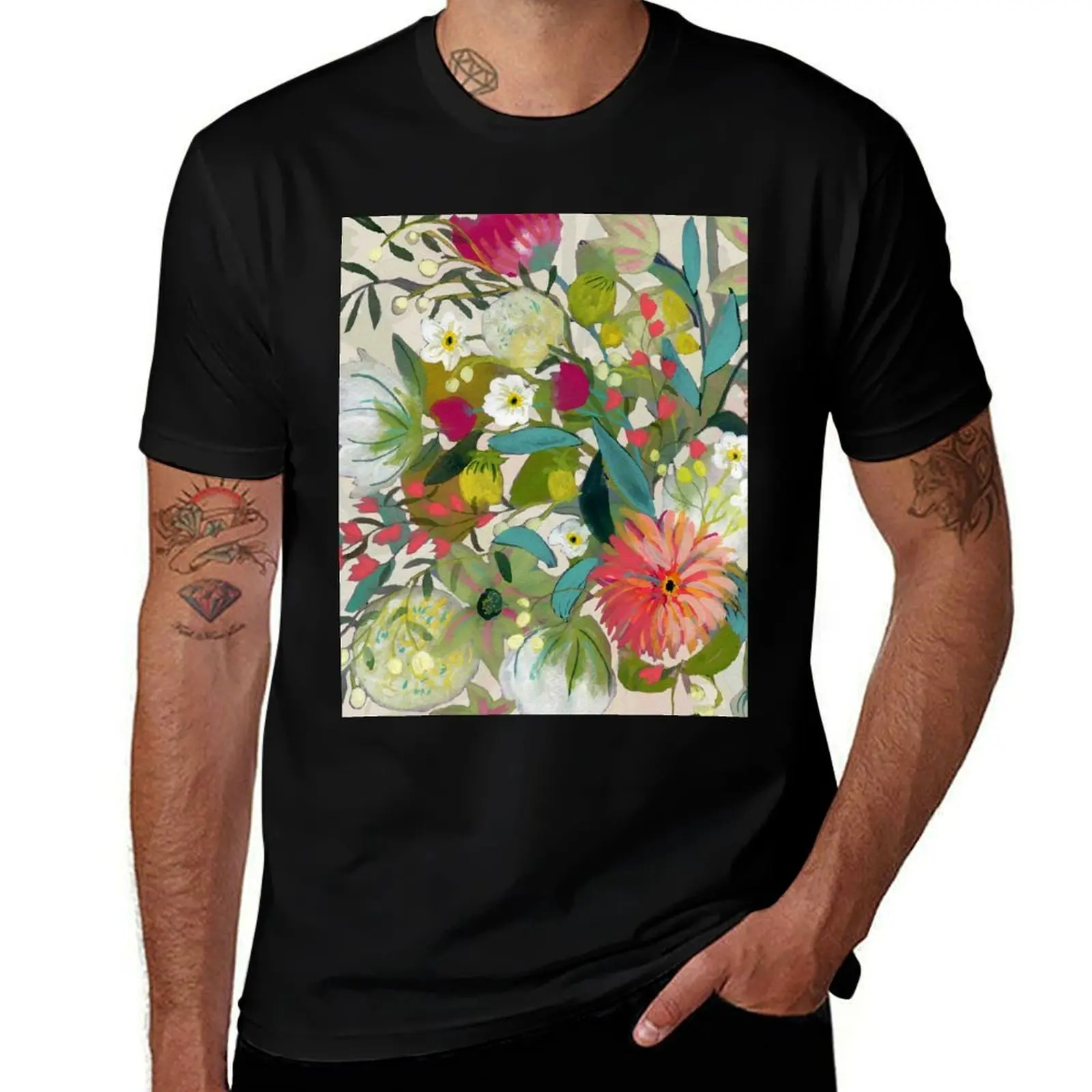 Moonlight Glory T-Shirt Urban Casual Loose Fit Tee T-Shirt