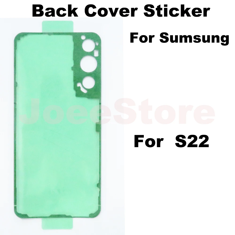 10pcs Back Battery Cover Door Sticker Adhesive For Samsung Galaxy S22 S21 S20 S10 S9 S8 Plus Ultra FE Back Waterproof Tape Glue