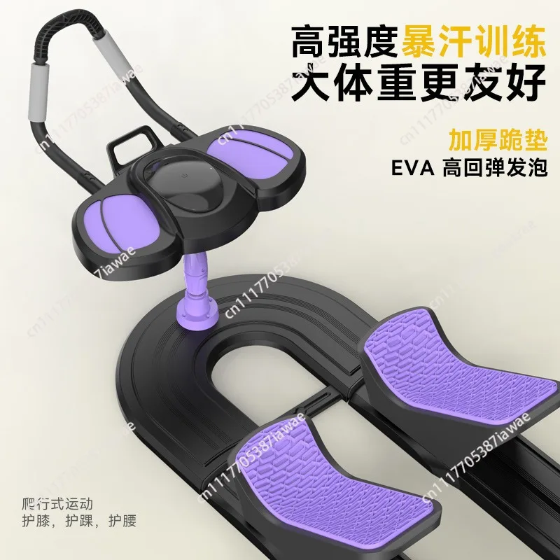 New household multi-gear crawling machine, waist machine, core training, curly belly and thin belly fitness machine