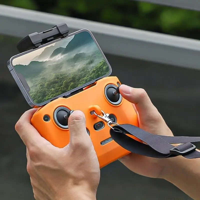 

E56B Silicone Protective Case With Lanyard For Mini4Pro Remote Covers