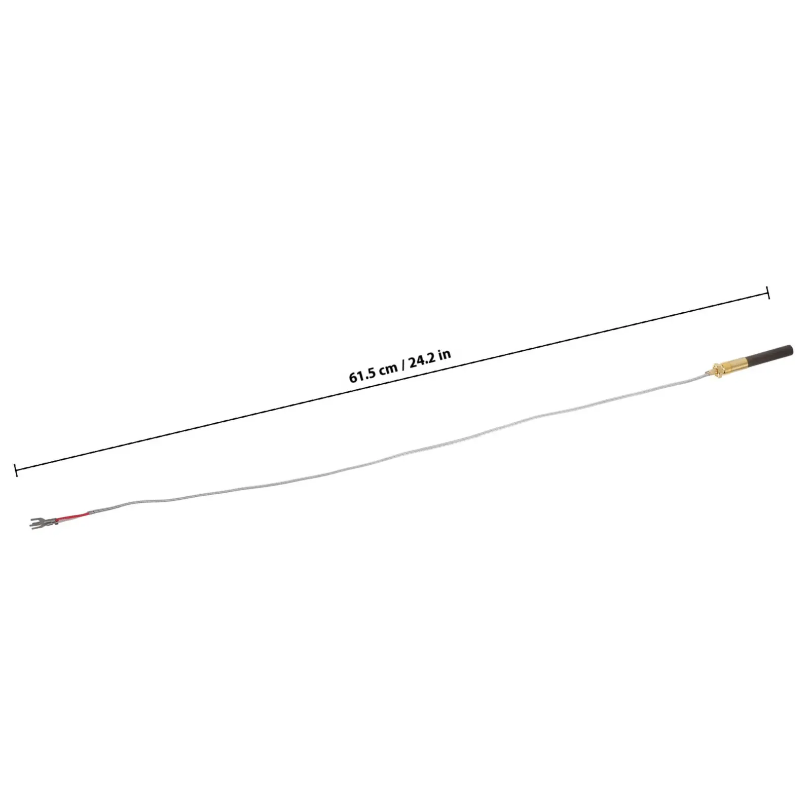 750Mv Aluminum Foil Thermopile Thermocouple Universal Replacement for Gas Fireplace Water Heater Frying Furnace Ignition System