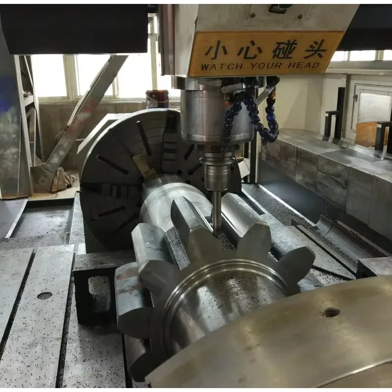 Dragline Excavator for Custom Main Drive Pinion Shaft Large Module Forged Transmission Parts Bull Gear Spur Large Gear Shaft