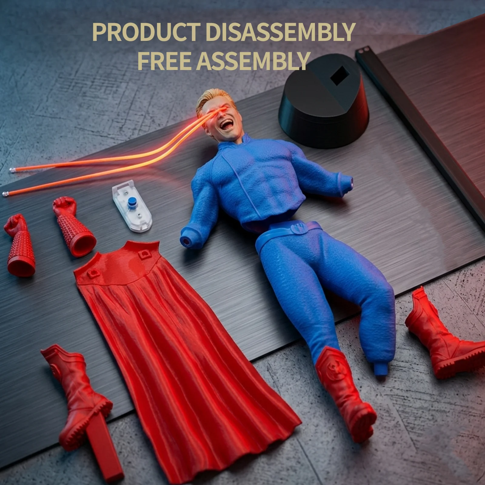 Mafex Homelander Action Figure - The Boys Superhero Collectible