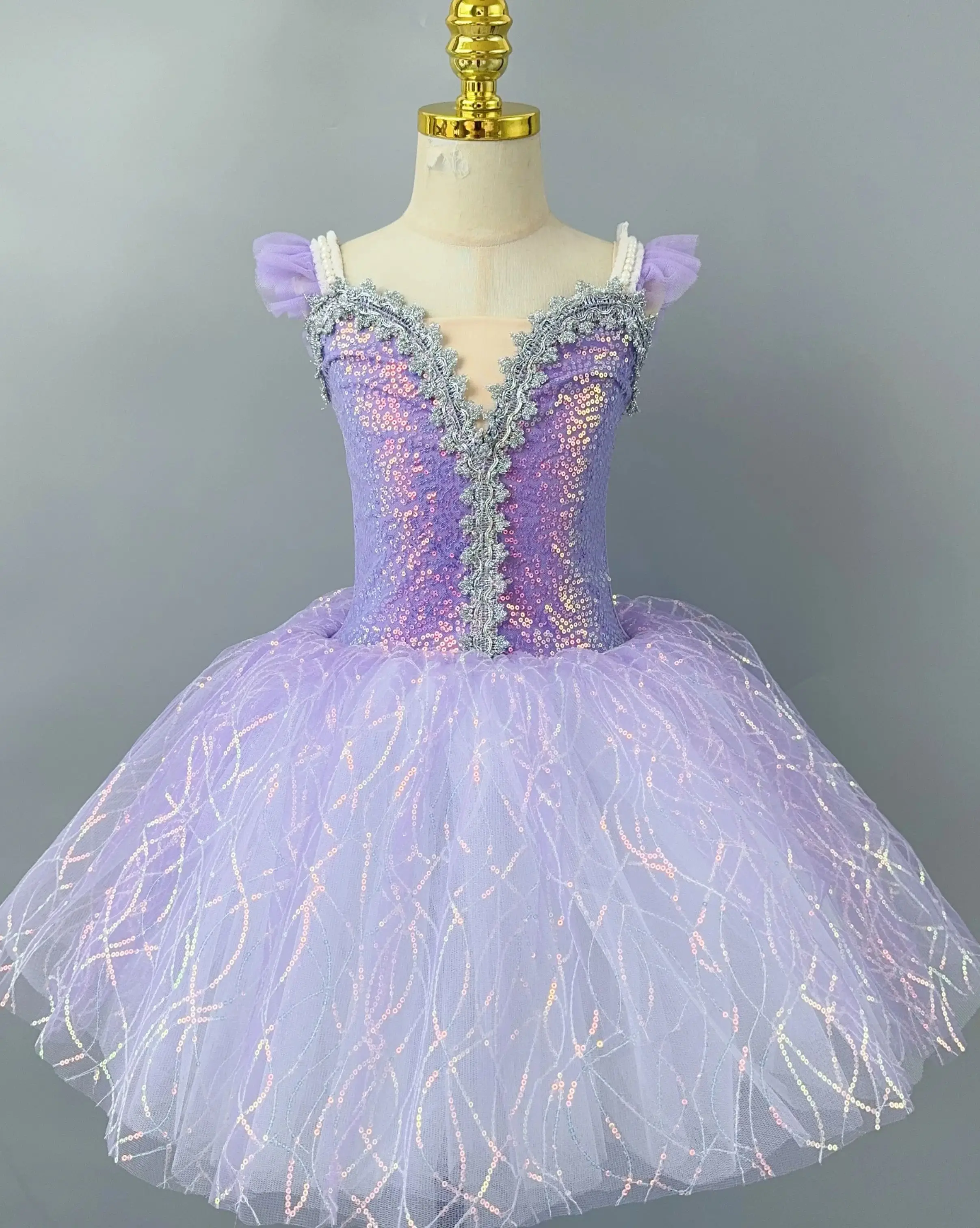 Robe de Ballet pour enfants, vêtements de spectacle, Tutu du lac des cygnes, robe de ballerine professionnelle pour filles, Costumes de fête