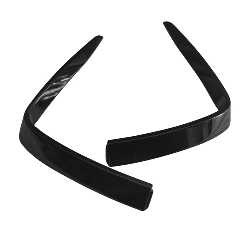 

Precisionn 1Pair Front Bumper Air Knife Trim Fog Light Eyebrow For Q5 RS SQ5 2020-2024 Fog Lamp Splitter Spoiler Fangs Cove