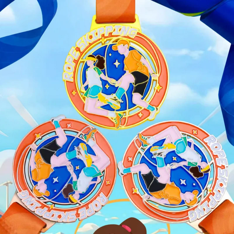 Medalla de metal personalizada - Jump Rope reseña y precio