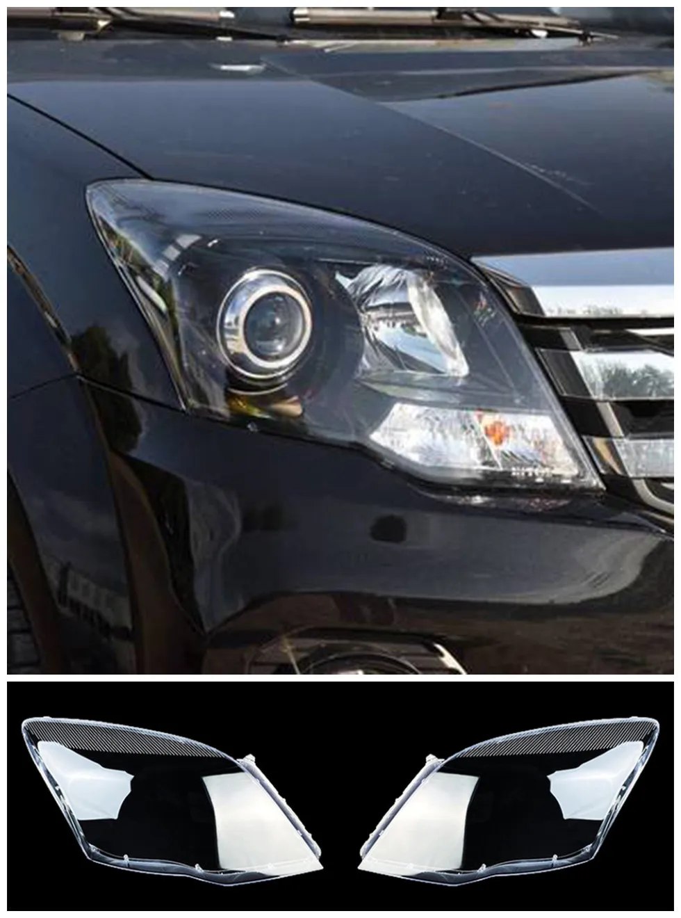 

Front headlight transparent lamp shell mask suitable for Great Wall Haval H5 2011-2016 Haval headlight plexiglass lampshade