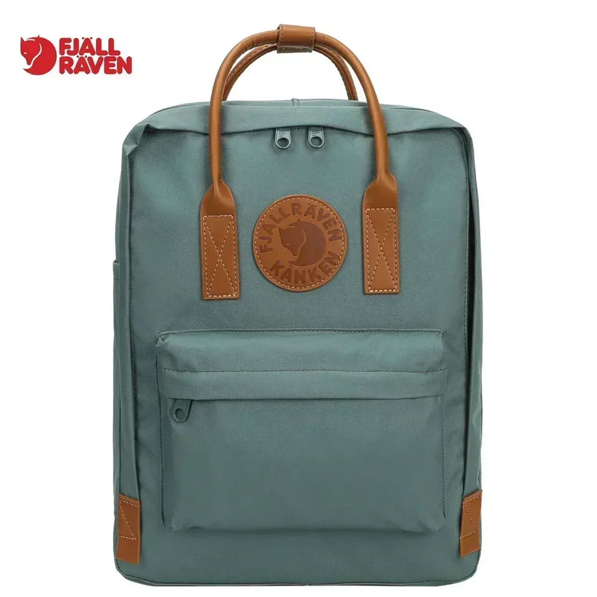 Fjallraven Arctic Fox Kanken No2 حقيبة ظهر سوداء حقيبة كمبيوتر G-1000 حقيبة سفر كاجوال للاستخدام الخارجي #3