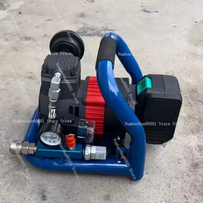 1.5L Mini Silent Air Compressor High Pressure Portable Tire Inflator for DIY Woodworking