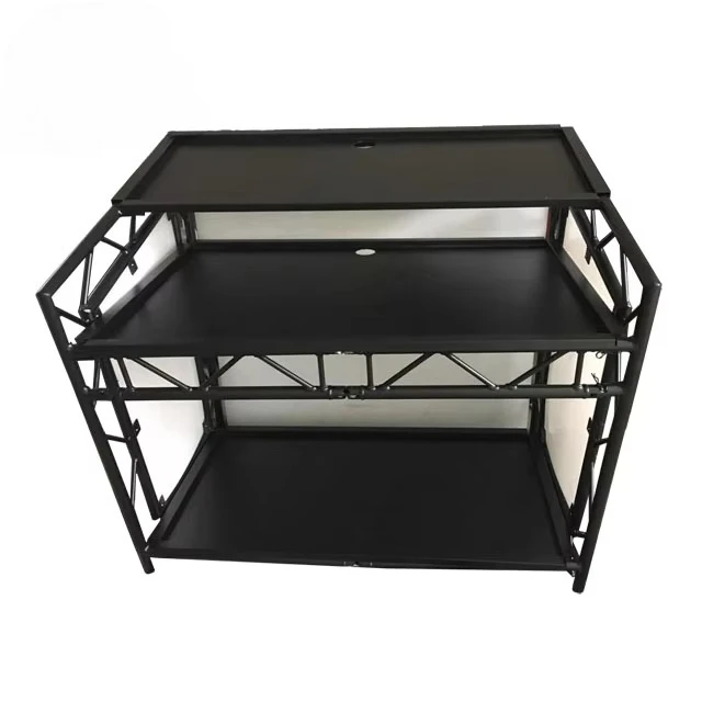 Aluminum Truss Folding Light Emitting Diode DJ Booth/Light Emitting Diode DJ Table