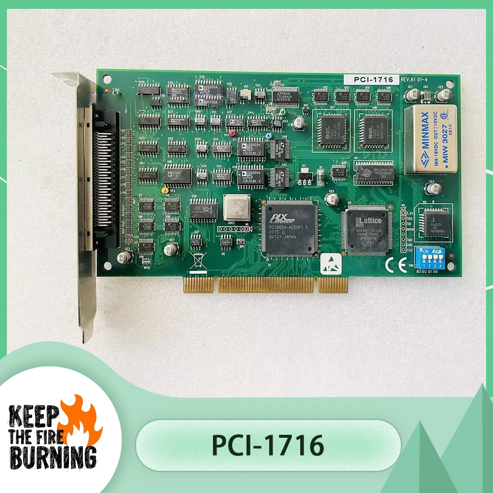 PCI-1716 REV A1 For Advantech 16 Bit 16-Channel High-Resolution 250KS /S Data Capture Card