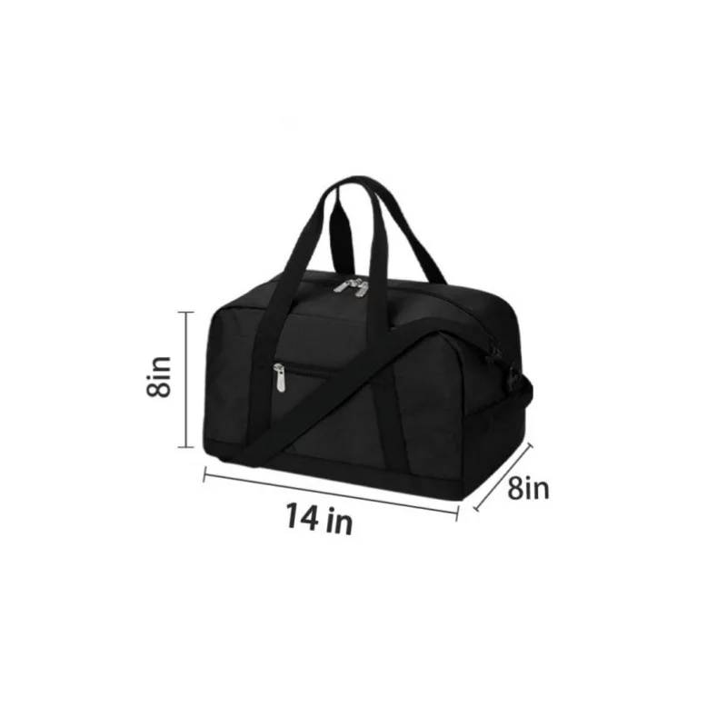 The new small gym bag 14 inch multifunctional mini duffle bag is suitable for travel sports models