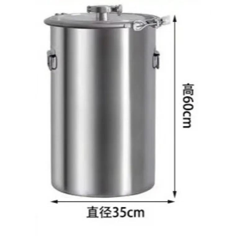 12/20/35/60L304 Stainless Steel Fermentation Barrel Wine  Storage Barrel Sealed Barrel Can Be Constant Temperature