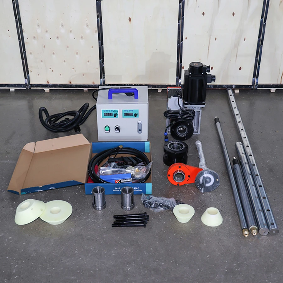 Portable Integrated 2-in-1 Line Boring and Welding Machine Internal Circular Hole Welding with Engine and Motor Core Components