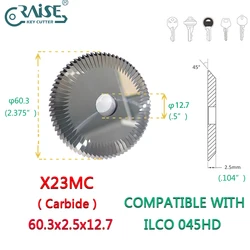 ILCO X23MC Cutter Compatible With ILCO 045 025 HPC 9160MC 9180MC Key Duplicator Locksmith Tools