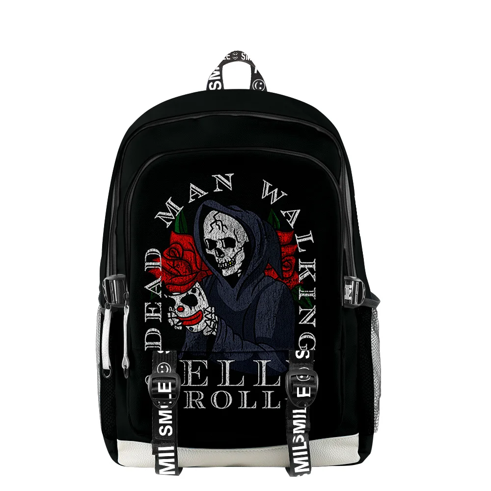 

Jelly Roll Backpack Backroad Baptism Tour 2023 New Zipper Rucksack Hip Hop Daypack Traval Bag Oxford Cloth Bag