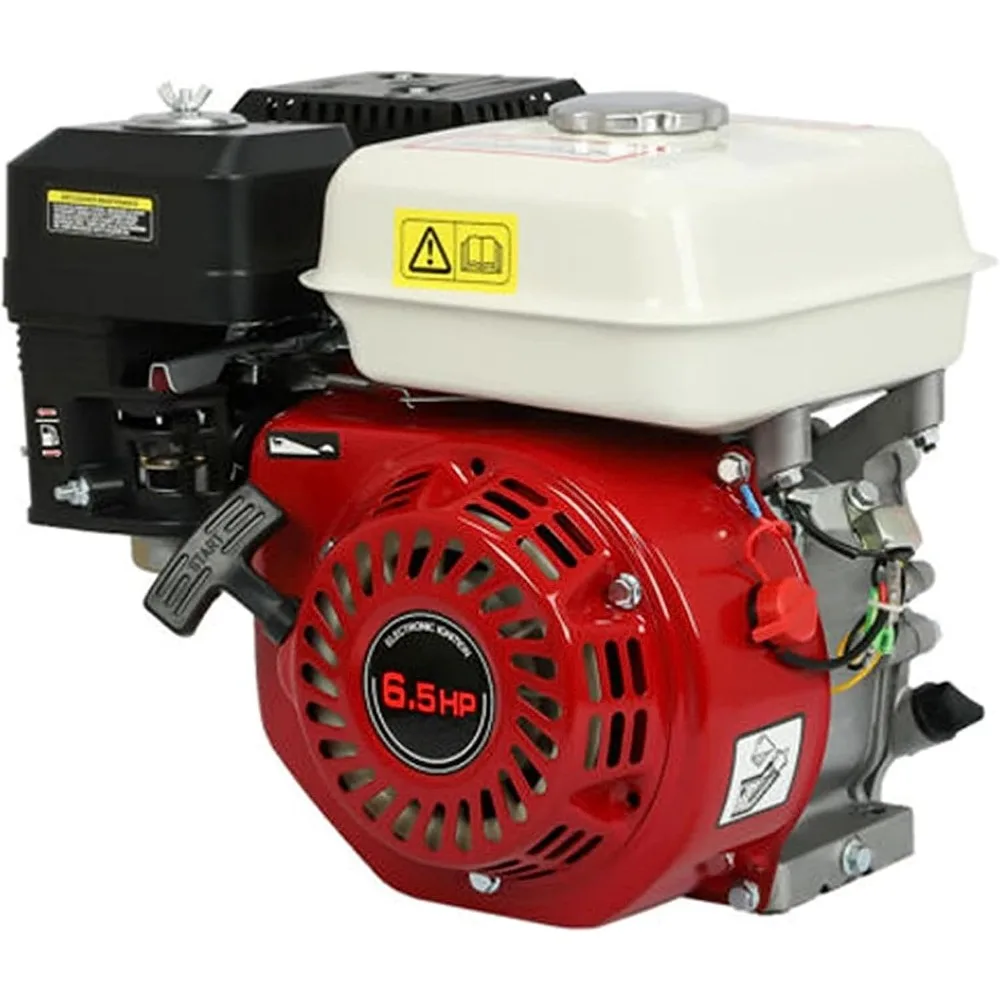 Gas Engine 4 Stroke 6.5 HP Go Kart Motor Engine Single Cylinder Air Cooled Gasoline Motor Engine for Honda GX160 OHV Pull Start