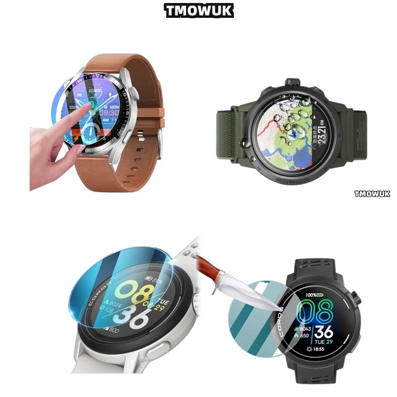 

​​For Coros PACE 2 3 VERTIX 2 2S APEX 2 Pro 9H Hardness Screen Protector Anti-Scratch Bubble-Free Glass Cover​​