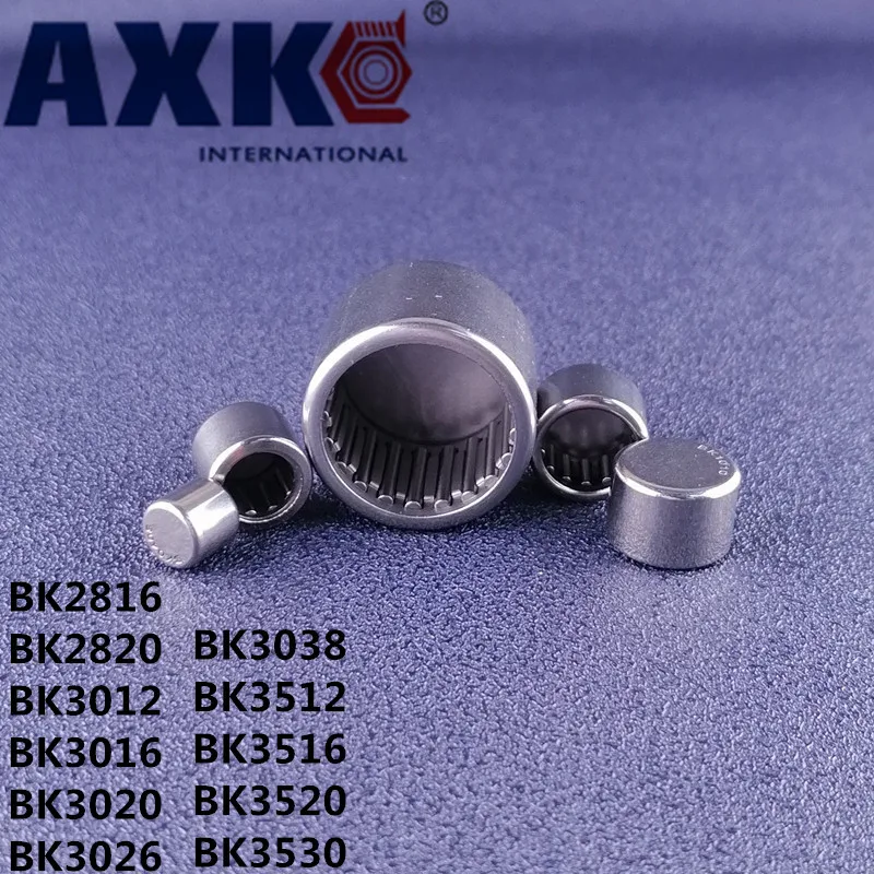 Drawn cup caged Needle roller bearings with closed end 5Pcs BK2816 BK2820 BK3012 BK3016 BK3020 BK3026 BK3038 BK3512 BK3516