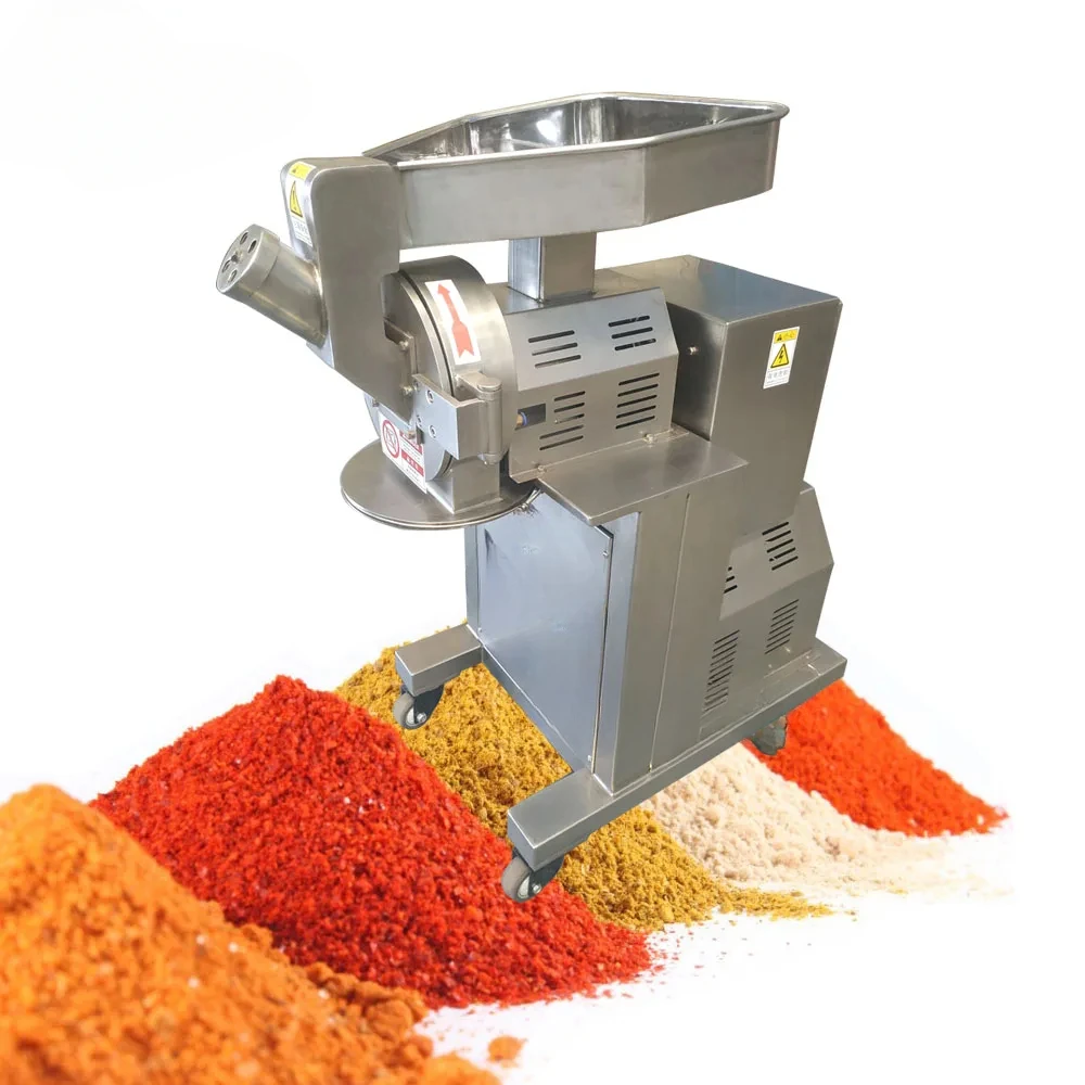 Spices mill grinder Chili flour grinding machine lab pulverizer turmeric chilli powder machine prices