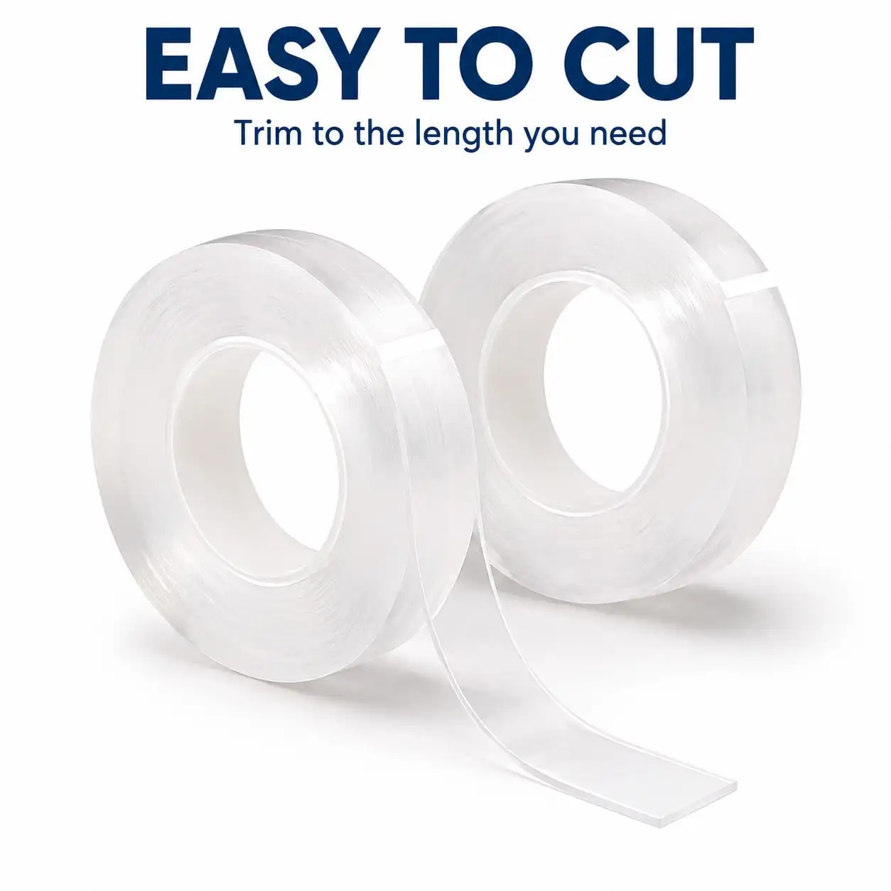 1PC High Viscosity Double Sided Tape, Paste Items Without Traces Without Damaging Walls, With Strong Adhesive, More Solid Than Hooks, Washable Double Sided Tape, Reusable Waterproof Double Sided Tape Multi-Scene Use SS260805160735982990429