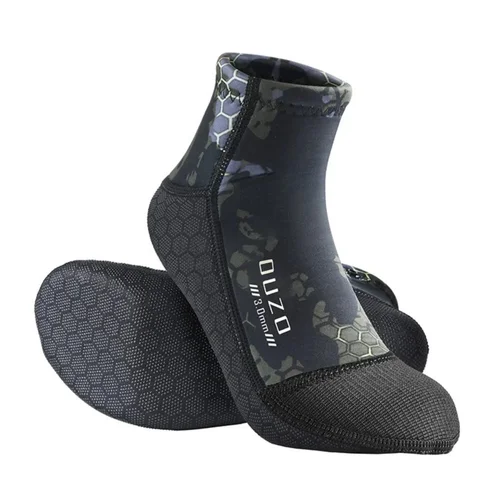 Imagen 1 del producto Calcetines de Neopreno para Buceo, Antideslizantes, 3mm, para Traje de Neopreno, Aletas, Calcetines Elásticos, Botas de Playa, Calcetines Acuáticos Cálidos para Snorkel, Surf y Natación