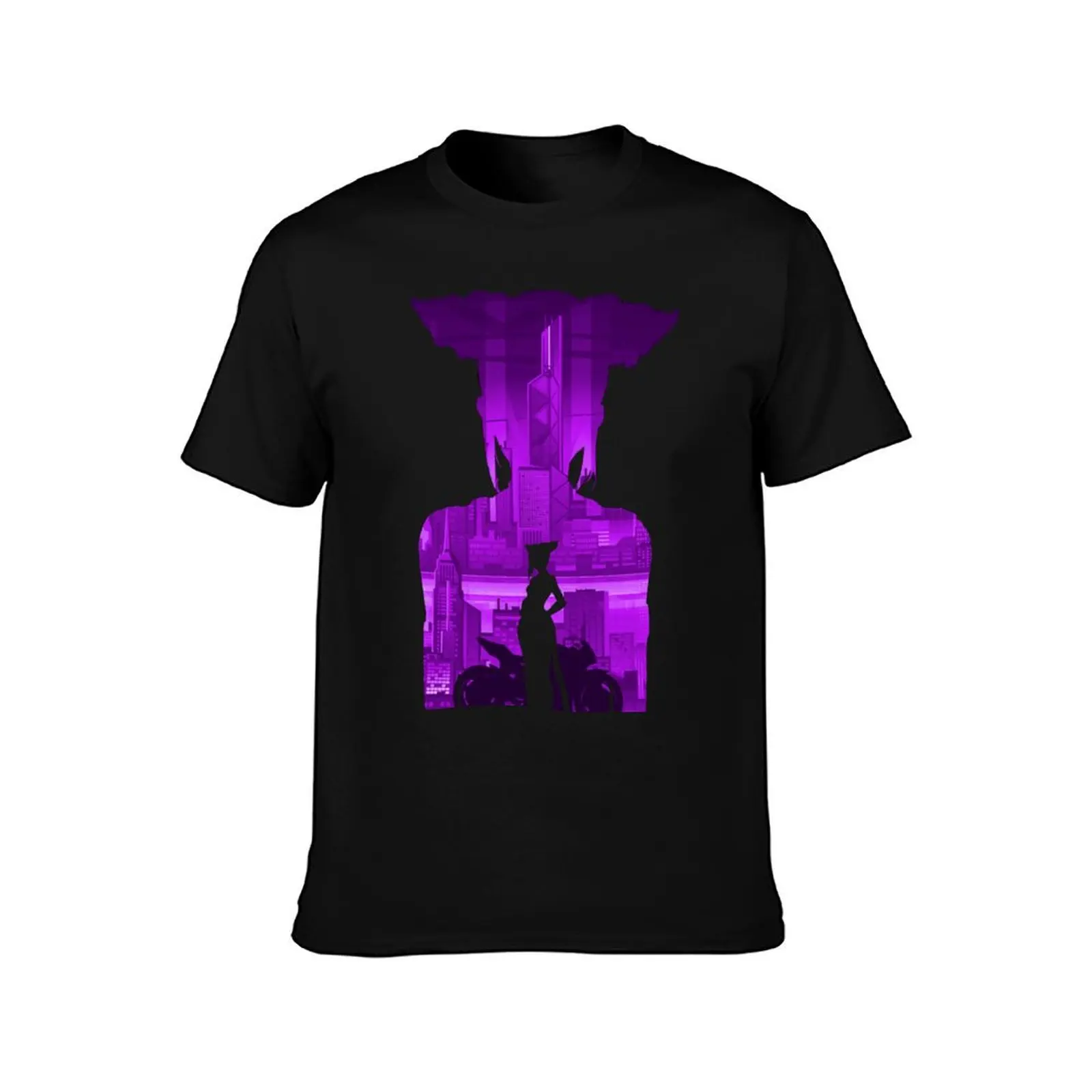 Juri Han *Negative Illusion* T-Shirt Casual All Match Tee Shirt for Men T-Shirt