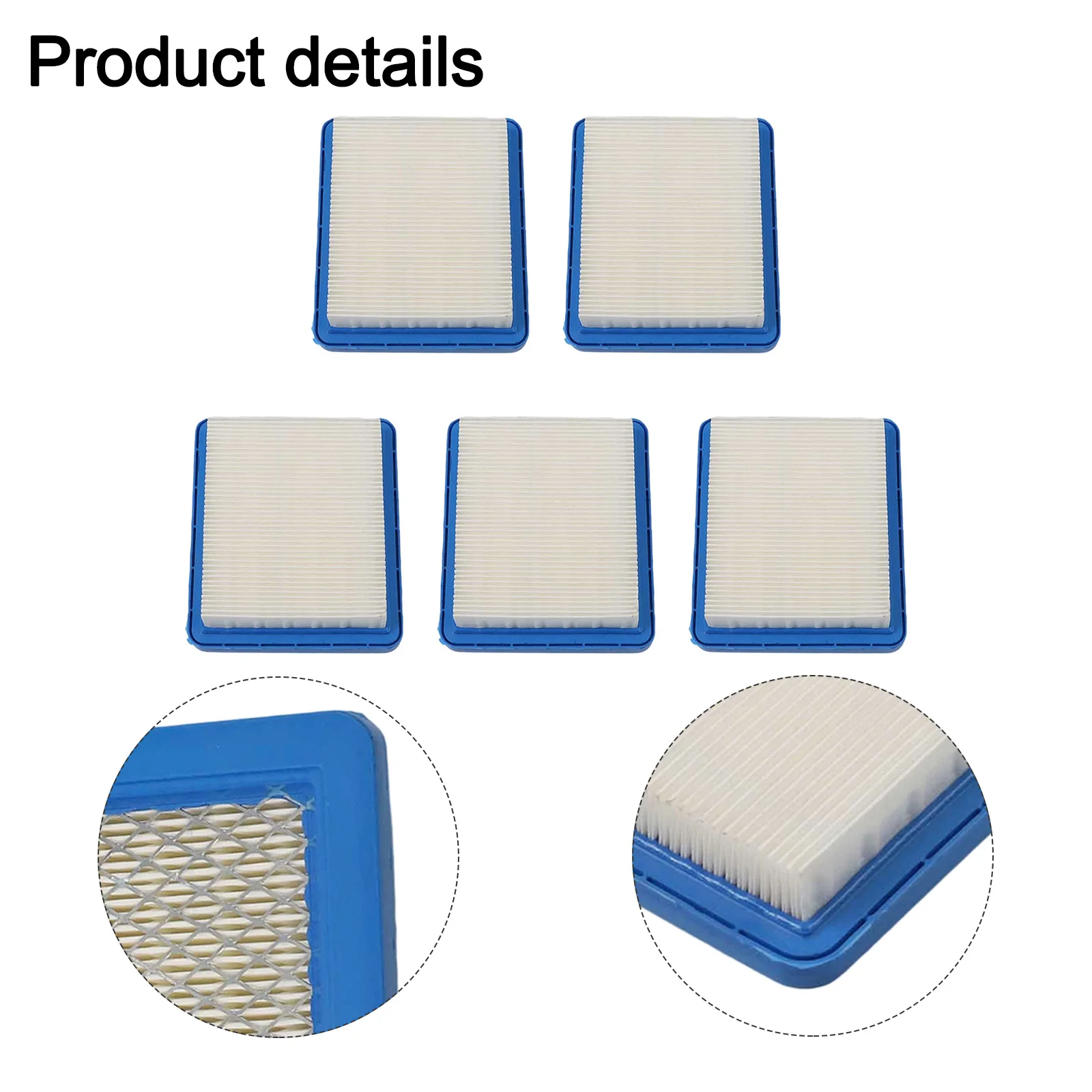 Air Filters Compatible with For GCV190 HRB216 HRB217 5 Piece Set for Lawn Mowers Enhances Maintenance and Longevity
