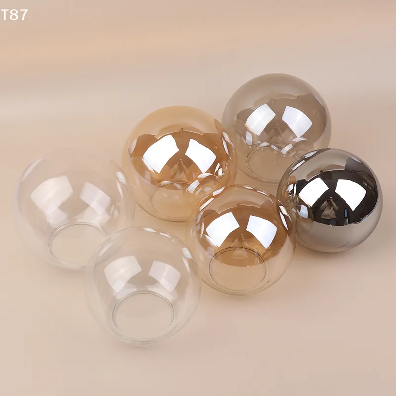 D13cm D15cm For Magic Bean Chandelier Pendant Light Globe Glass Screw Cover Lampshade Fitting Glass Shade Replacement