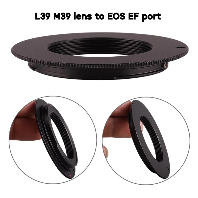 L39 M39 Lens to EF Mount Adapter Rings Macro Adapter Rings for Camera Users