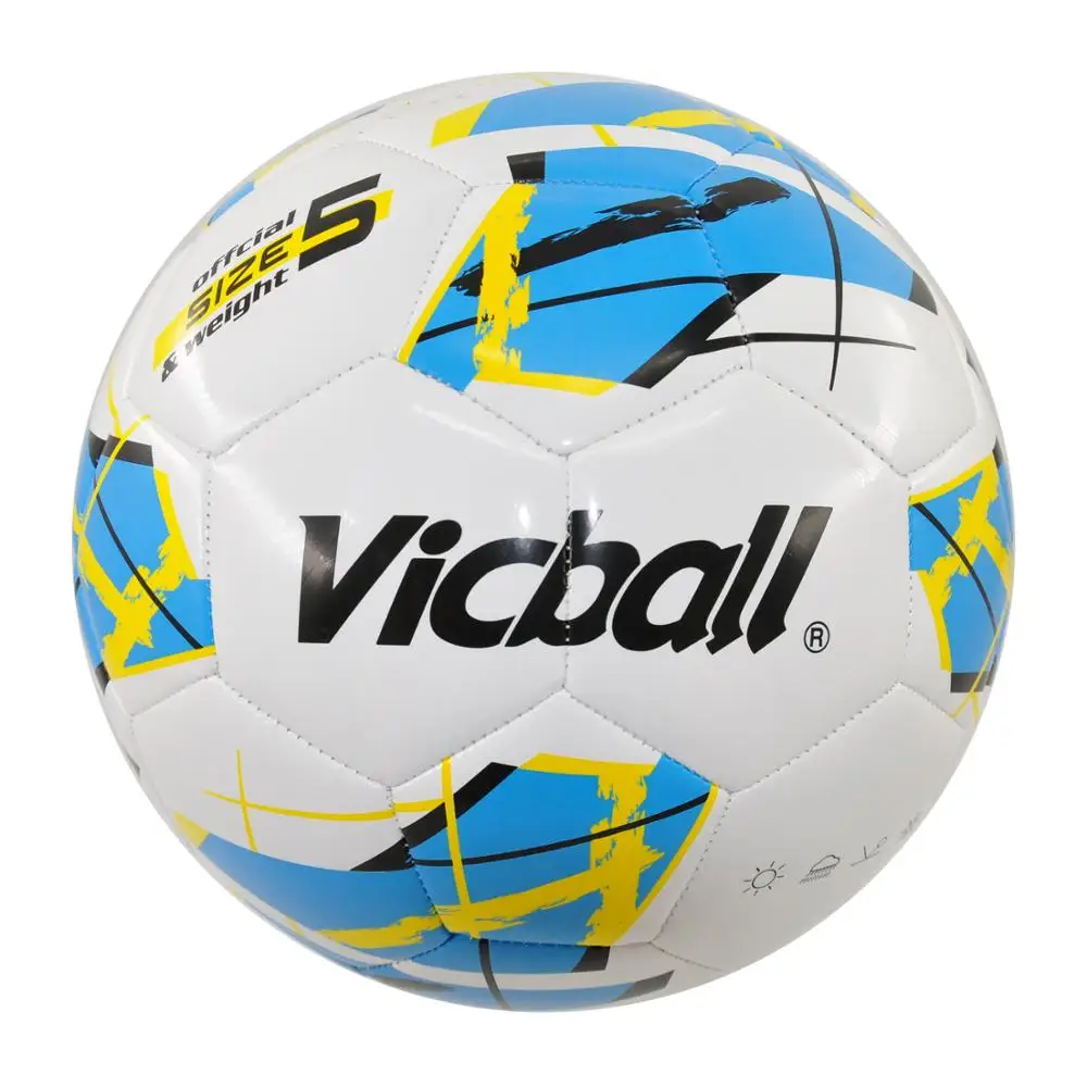 

32 Panels Pvc Size 5 Cheap Colorful OEM Machine Stitched Custom Printing Foam Football Soccer Balls