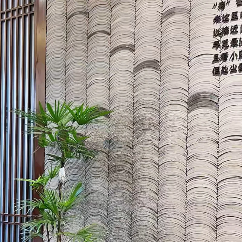 Chinese cultuur PU stenen paneel wandpanelen componenten 3D dakpannen polyurethaan bekleding waterdichte coating voor buitenmuur