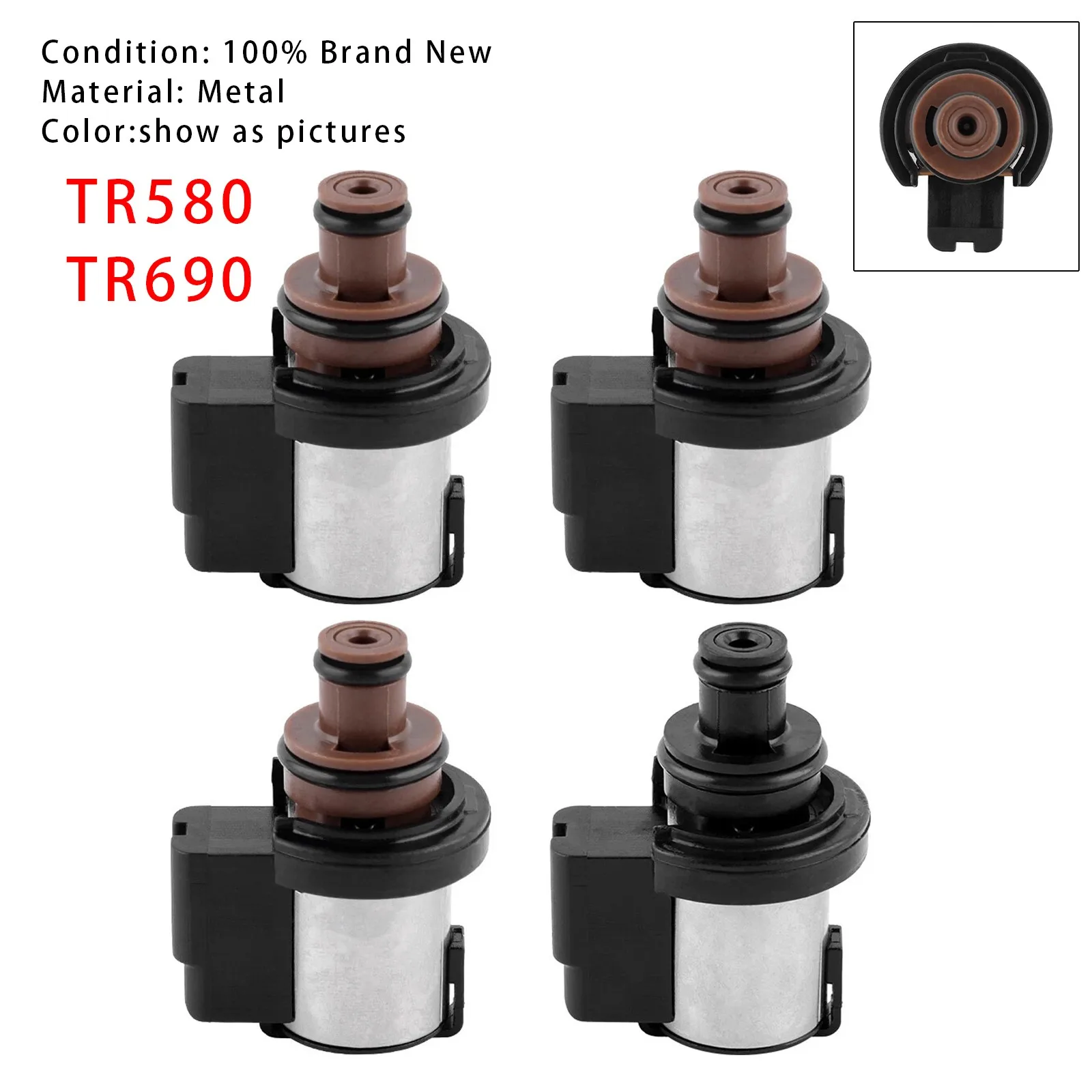 Set of TR690 TR580 Torque Converter Lock-Up Solenoid Valve 31825-AA050 31825 AA050 For Subaru Lineartronic AWD Pressure Sensor