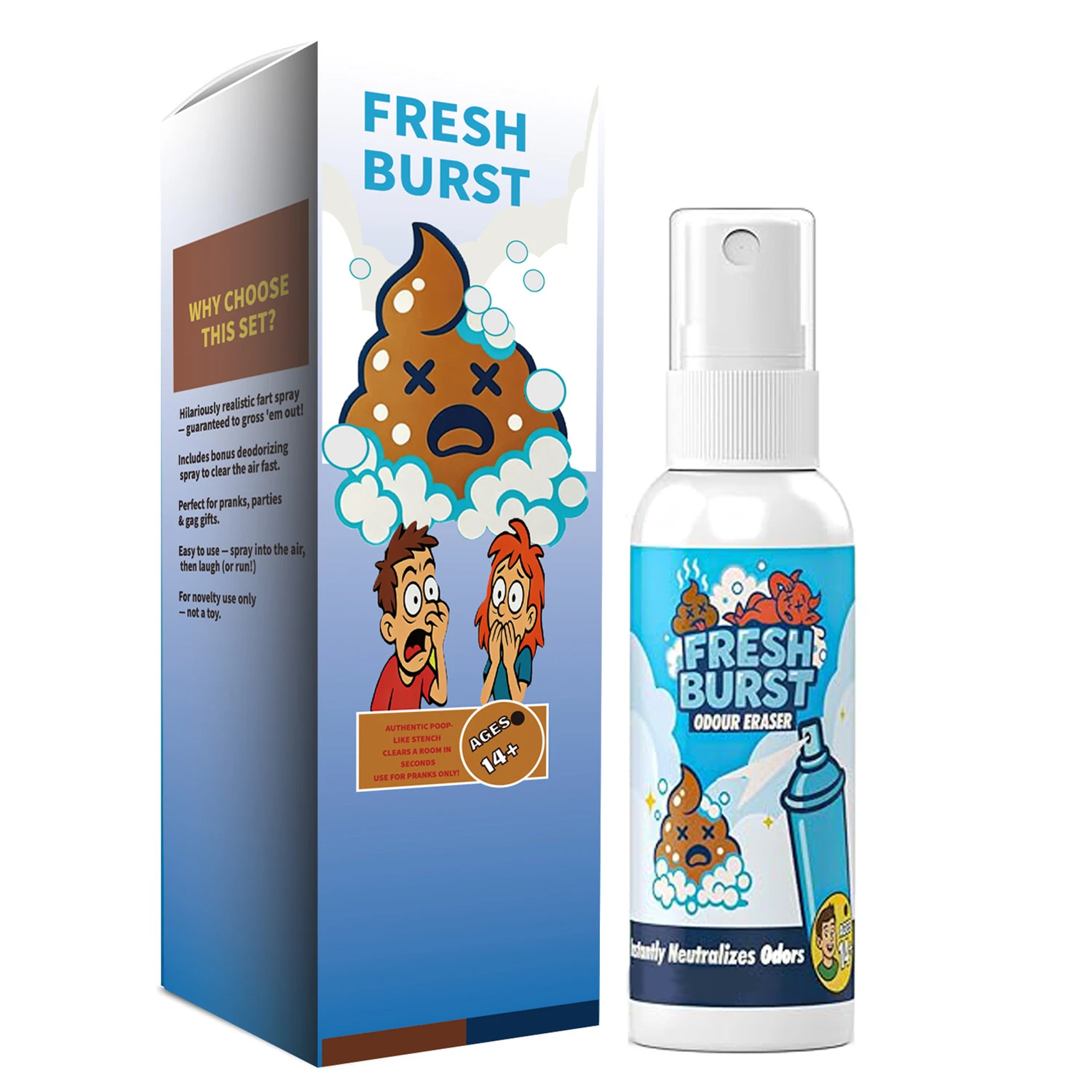 Stinkspray für Scherze, Hochwirksamer Echter Stinkspray, Schnelle Geruchsbeseitigung, Urkomischer Scherzartikel für Partys, Erwachsene, Büro-Kaos, Nicht Giftig – Detail 5