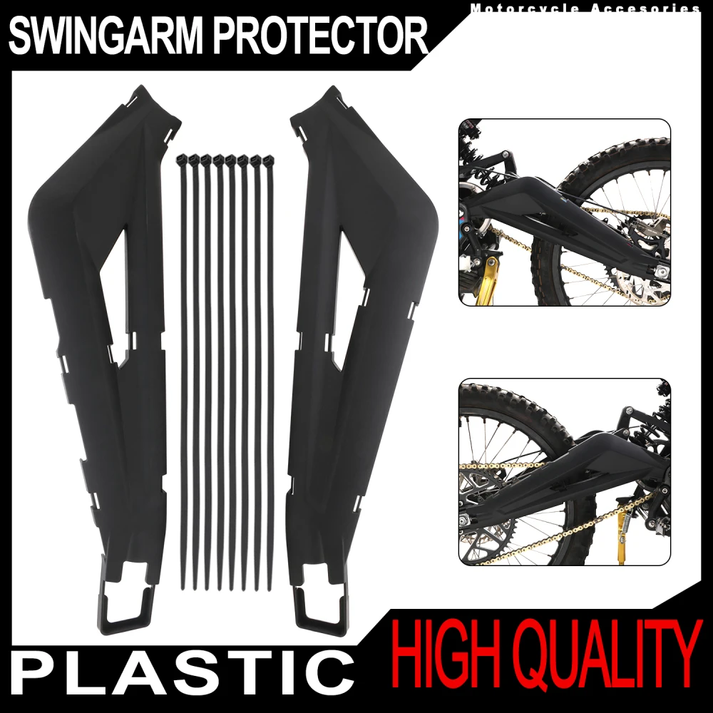 

Motorcycle PP Plastic Carbon Fiber Swingarm Swing Arm Protector For Sur Ron Light Bee S X Off-Road Electric Motorbike