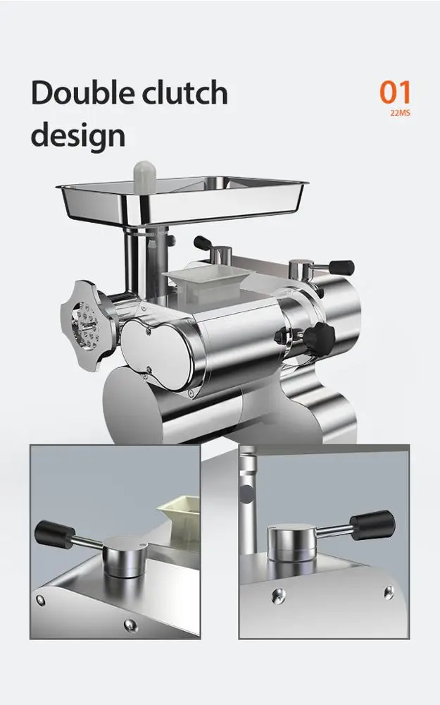 Carne moedor elétrico e slicer e salsicha misturador fabricante