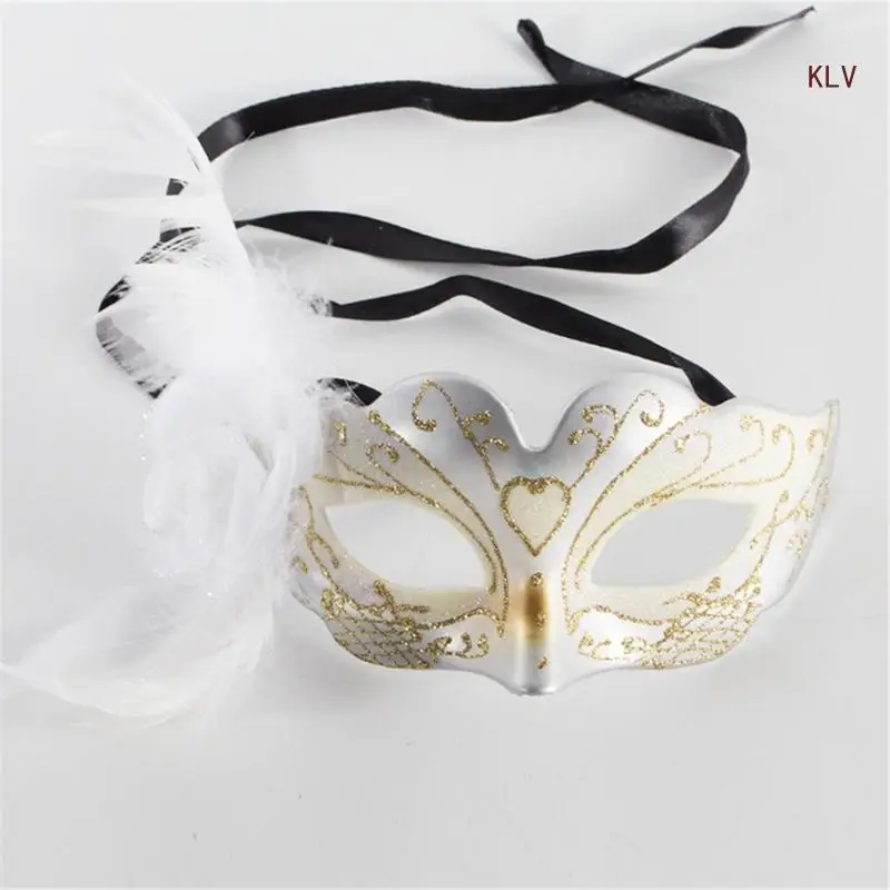 Feestoptredens Maskerade Gezichtsbedekking Bruiloft Carnaval Vrouwen Gezichtsbedekking Halloween Gezichtsbedekking Festival 6XDA