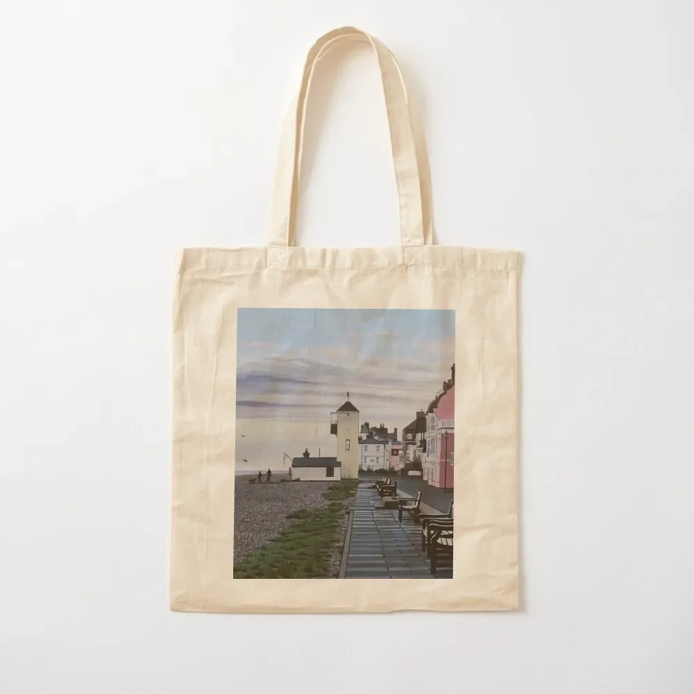 

Aldeburgh Beach Painting Tote Bag personalized tote Women's beach bags men