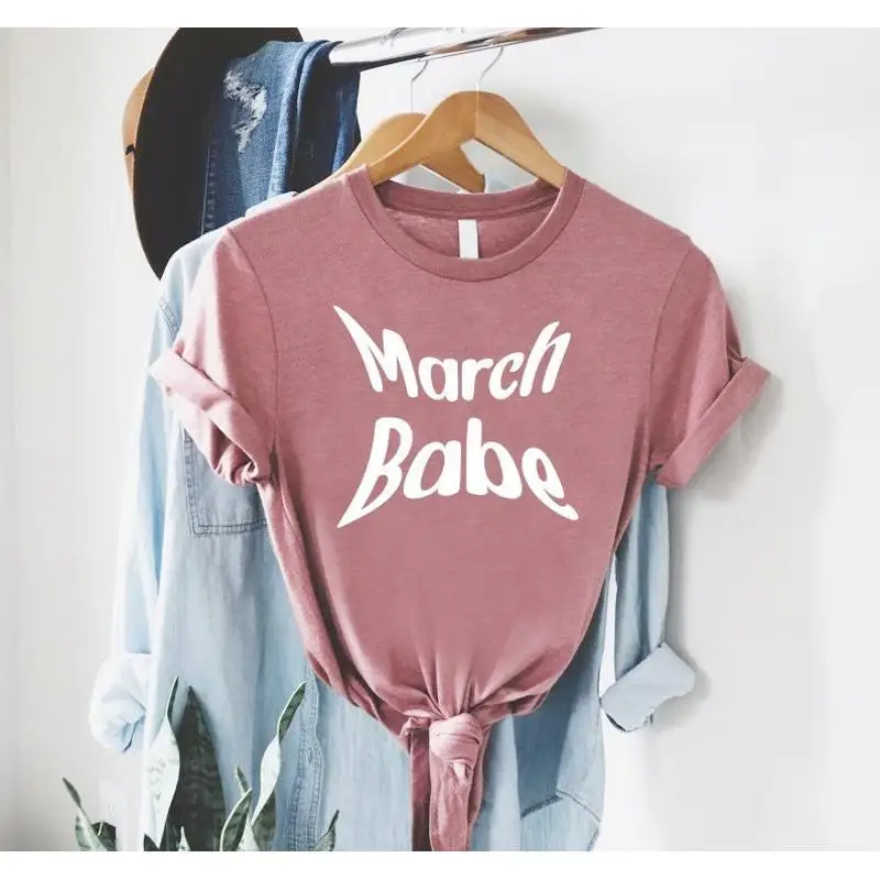 March Babe T Shirt … - image